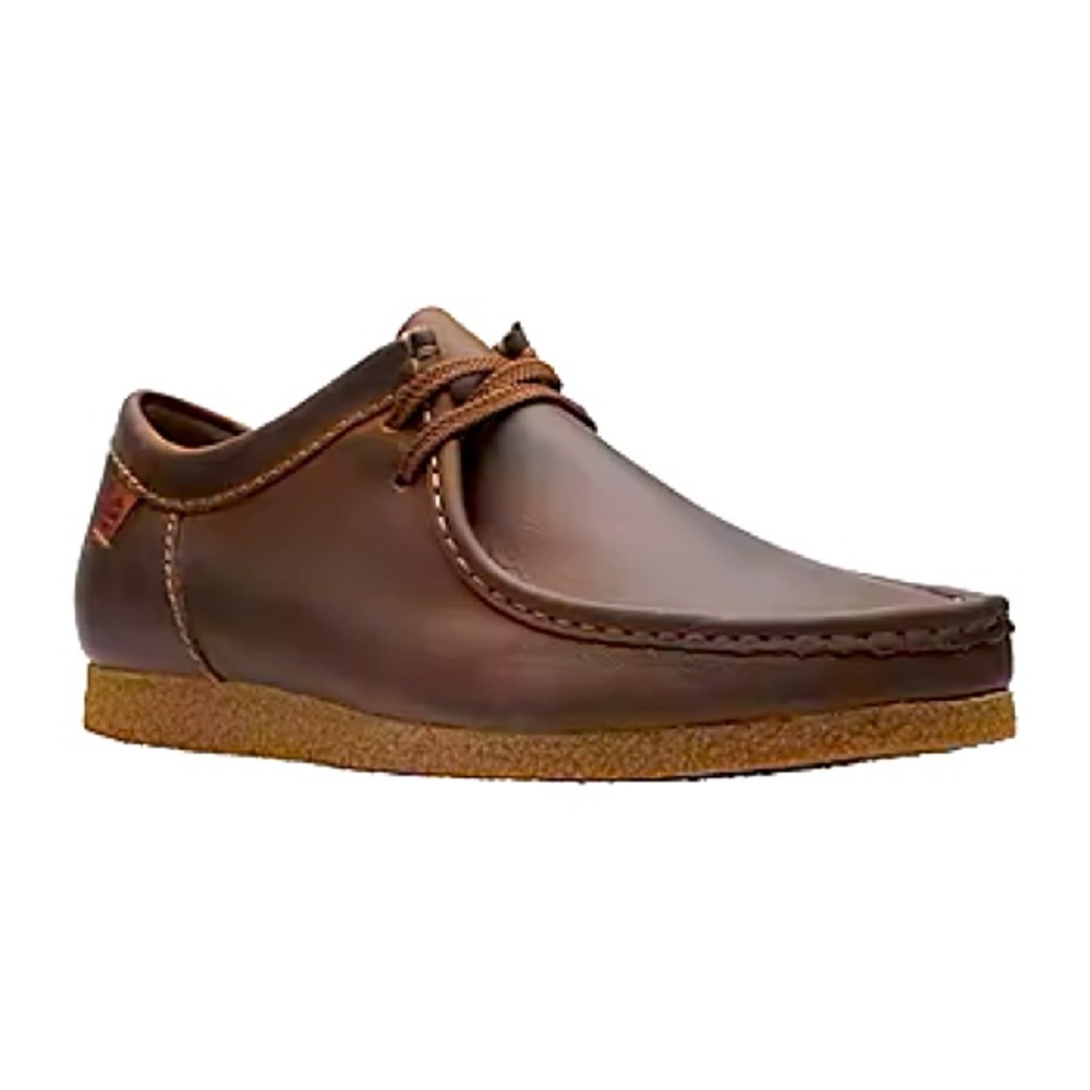 CLARKS SHACRE II RUN MOC TOE SHOES new without tags